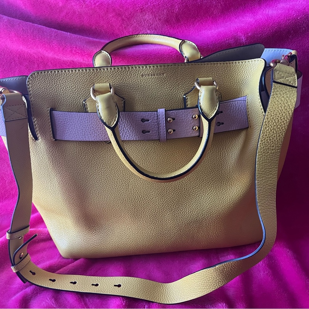 Burberry Belt bag YELLOW Lg with extra belt, Orginal dust bag included - Picture 2 of 6